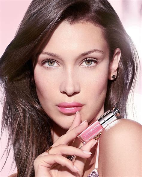 bella hadid dior lip glow|Bella Hadid .